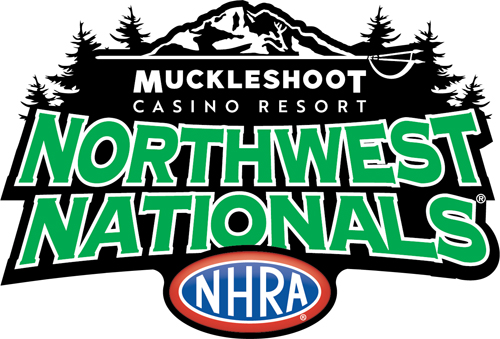 Muckleshoot Casino Resort NHRA Northwest Nationals logo